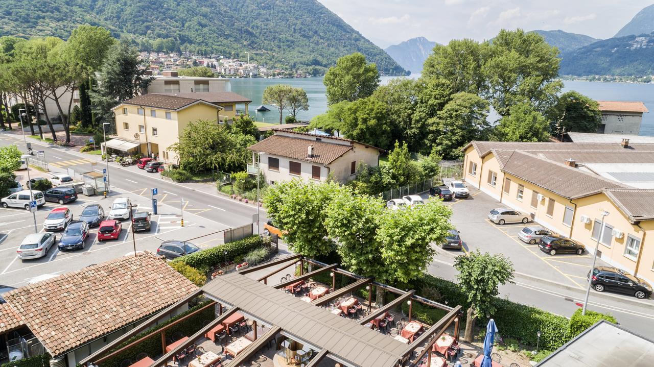 Albergo Ristorante Svizzero Каполаго Экстерьер фото